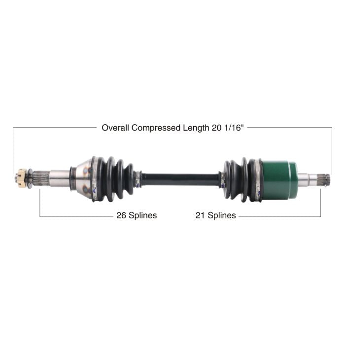 TYTANEUM OE Replacement CV Axle for Can-Am Front Left (Part #813-0031)