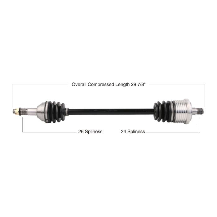 TYTANEUM OE Replacement CV Axle for Can-Am Rear Left and Right - Part 813-0034