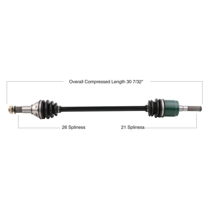 TYTANEUM OE Replacement CV Axle for Can-Am Front Right - Part 813-0035