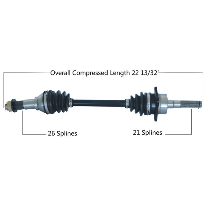 TYTANEUM OE Replacement CV Axle for Can-Am Front Right – Model 813-0039