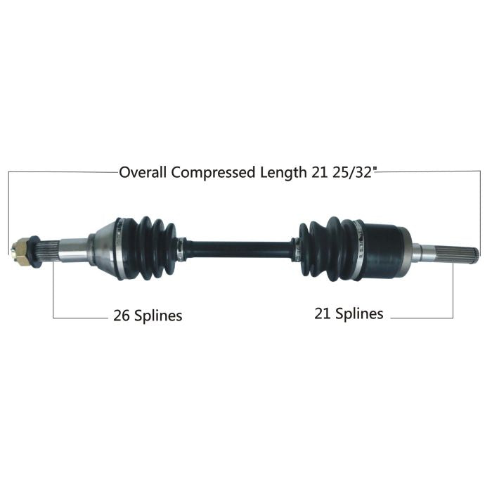 TYTANEUM 813-0042 OE Replacement Front Right CV Axle for Can-Am