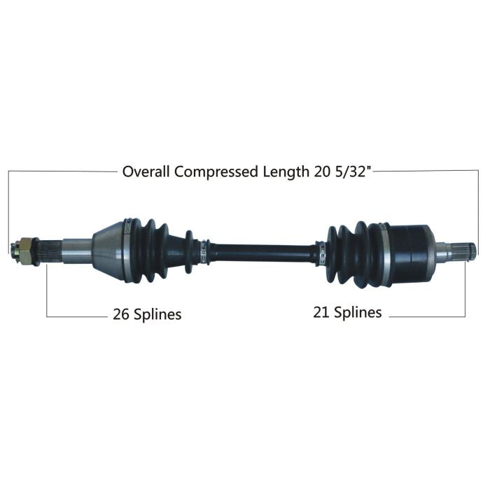 TYTANEUM 813-0048 OE Replacement Rear Right CV Axle for Can-Am