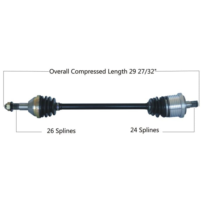 TYTANEUM OE Replacement CV Axle for Can-Am Rear Left and Right – Part 813-0050
