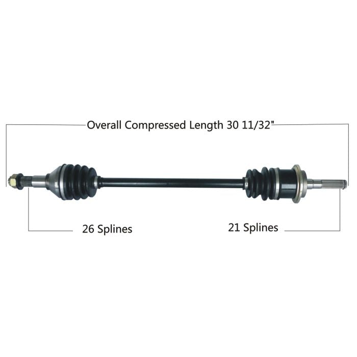 TYTANEUM OE Replacement CV Axle for Can-Am Front Right – Part 813-0051