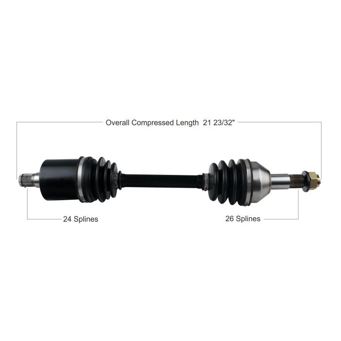 TYTANEUM OE Replacement CV Axle for Can-Am Rear Left - Part Number 813-0055