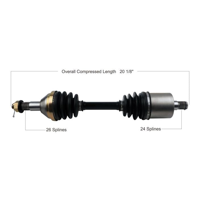 TYTANEUM OE Replacement CV Axle for Can-Am Rear Left/Right – Durable Automotive Part