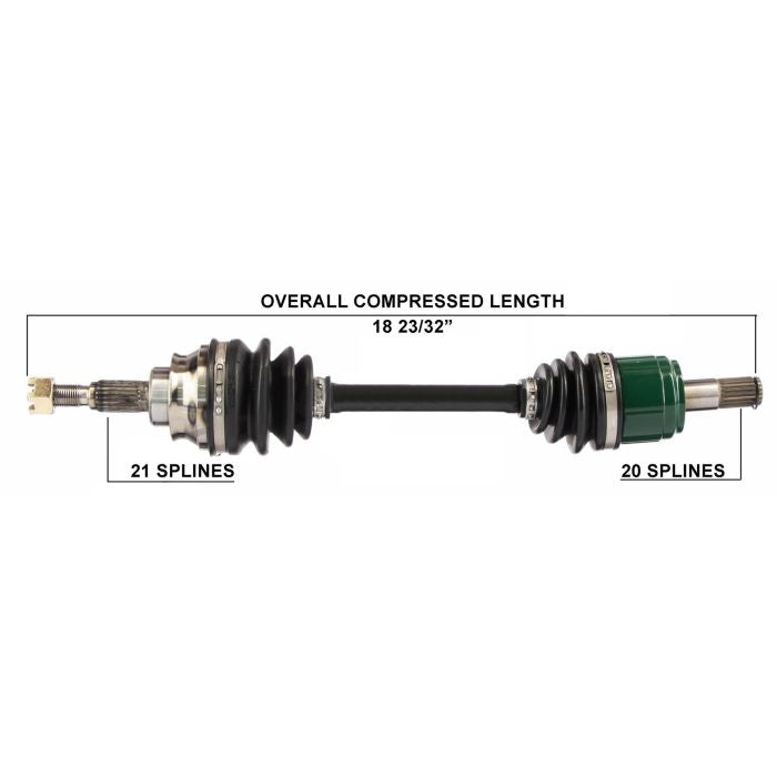 TYTANEUM 813-0067 OE Replacement CV Axle for Honda Front Left or Right