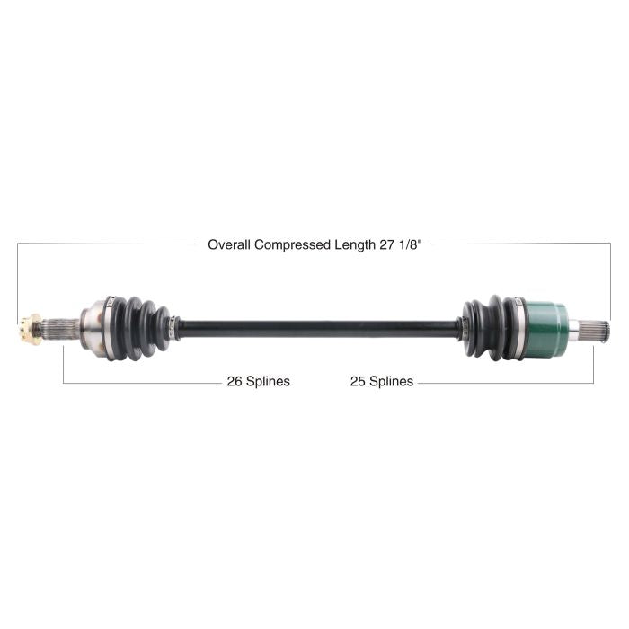 TYTANEUM OE Replacement Rear Left and Right CV Axle for Honda – Part Number 813-0070
