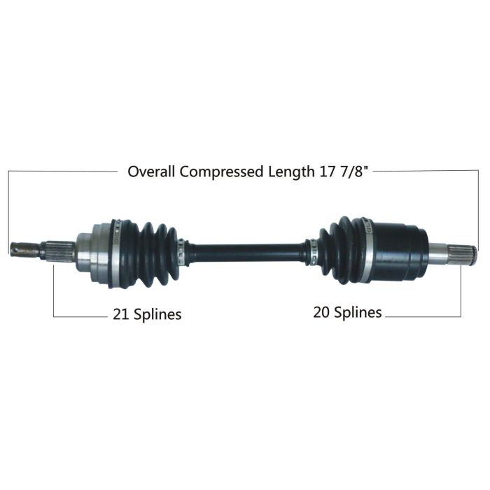 TYTANEUM 813-0083 OE Replacement CV Axle for Honda Front Left or Right