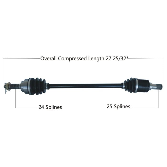 TYTANEUM OE Replacement CV Axle for Honda Front Left – Part Number 813-0084