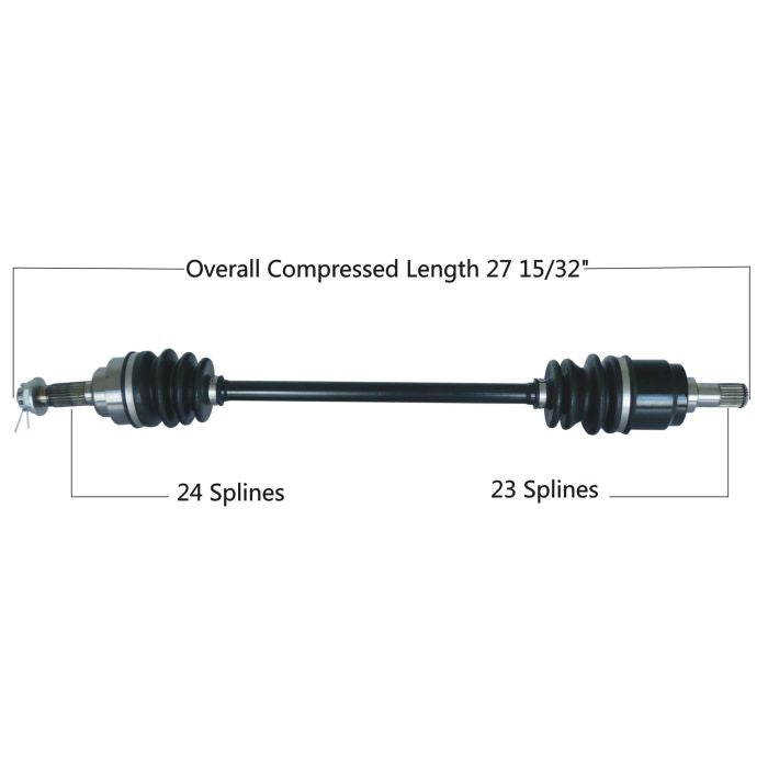 TYTANEUM Honda Rear Right OE Replacement CV Axle - Part 813-0087