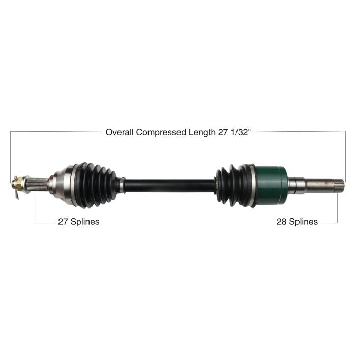 TYTANEUM OE Replacement CV Axle for John Deere Rear Left and Right – Part Number 813-0091