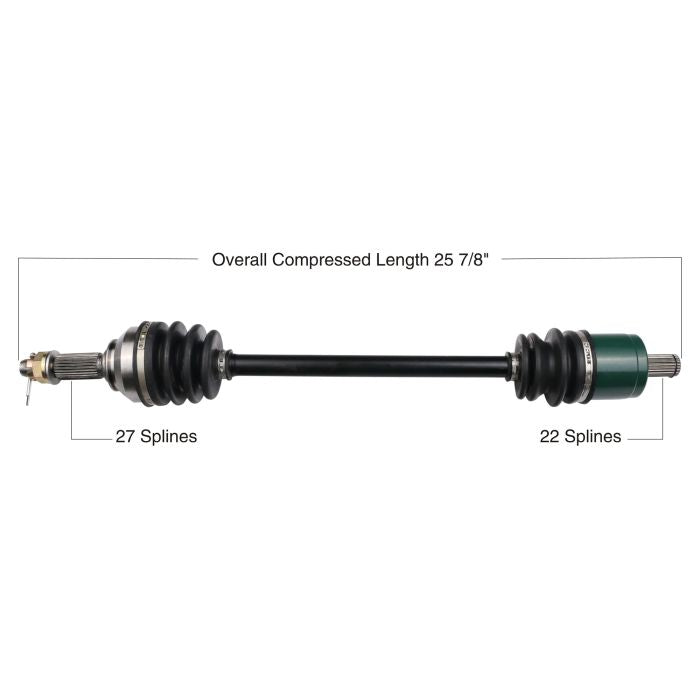 TYTANEUM OE Replacement CV Axle for John Deere Front Left - Part 813-0092