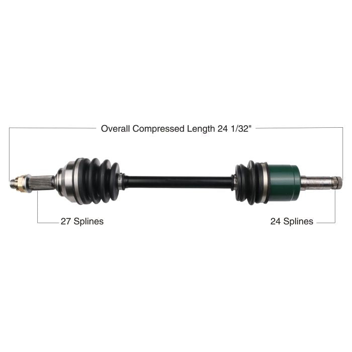 TYTANEUM OE Replacement Front Right CV Axle for John Deere – Part Number 813-0094