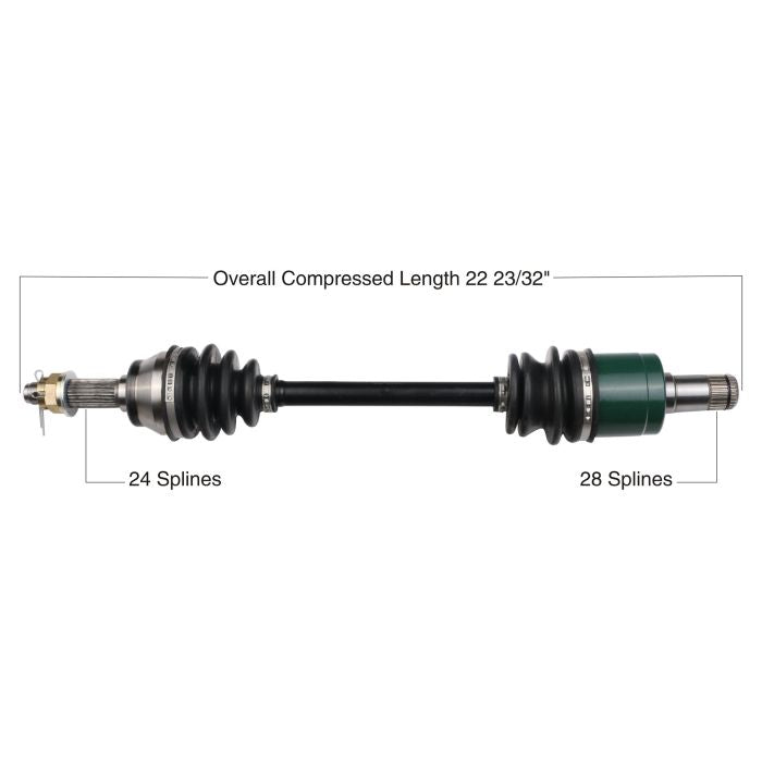 TYTANEUM OE Replacement Rear Left CV Axle for John Deere – Model 813-0098