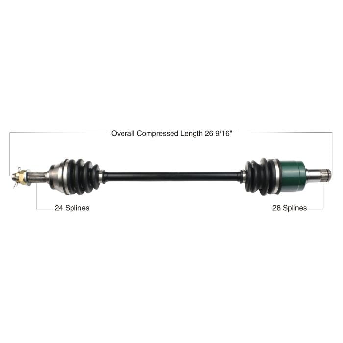 TYTANEUM OE Replacement CV Axle for John Deere Rear Right – Part 813-0099