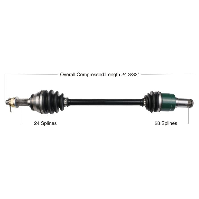 TYTANEUM OE Replacement CV Axle for John Deere Rear Left – Model 813-0101
