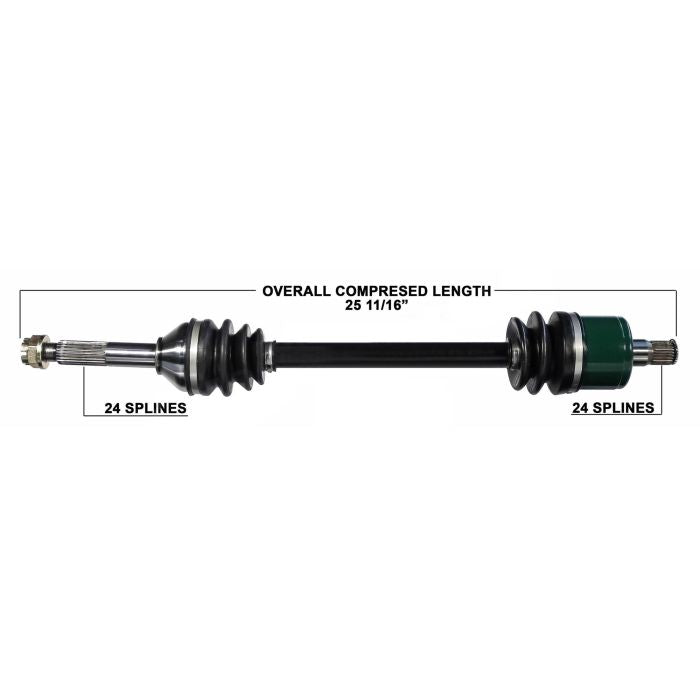 TYTANEUM OE Replacement Rear Right CV Axle for Kawasaki - Part #813-0110