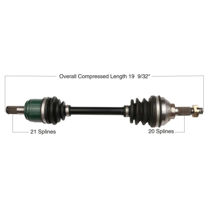 TYTANEUM OE Replacement CV Axle for Kawasaki Front Right - Part 813-0112