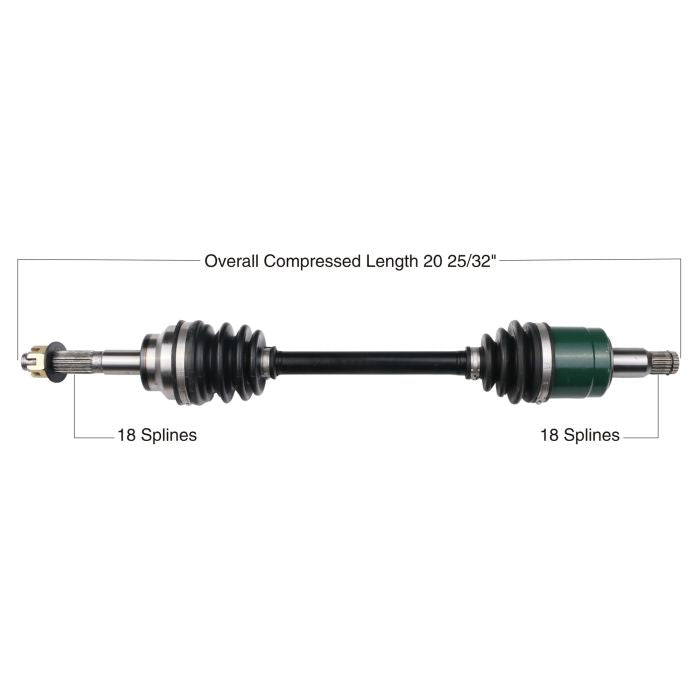 TYTANEUM OE Replacement CV Axle for Kubota Front Left and Right – Model 813-0119