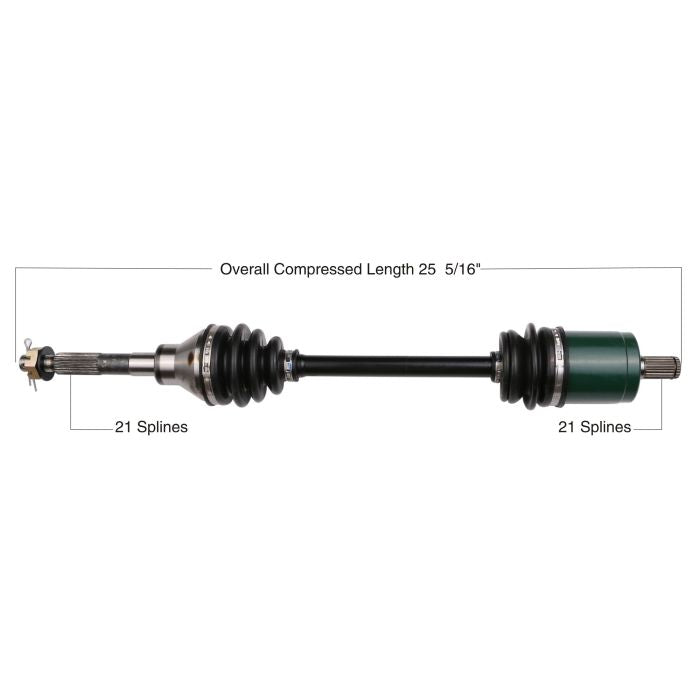 TYTANEUM OE Replacement CV Axle for Kubota Front Left/Right – Part Number 813-0120