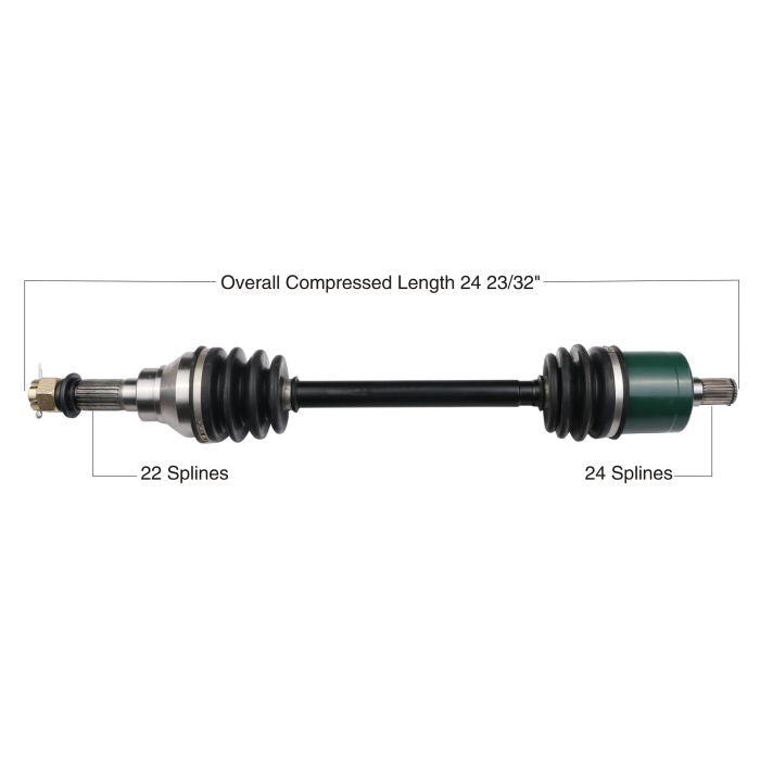 TYTANEUM OE Replacement CV Axle for Kubota Rear Left & Right – Durable & Reliable