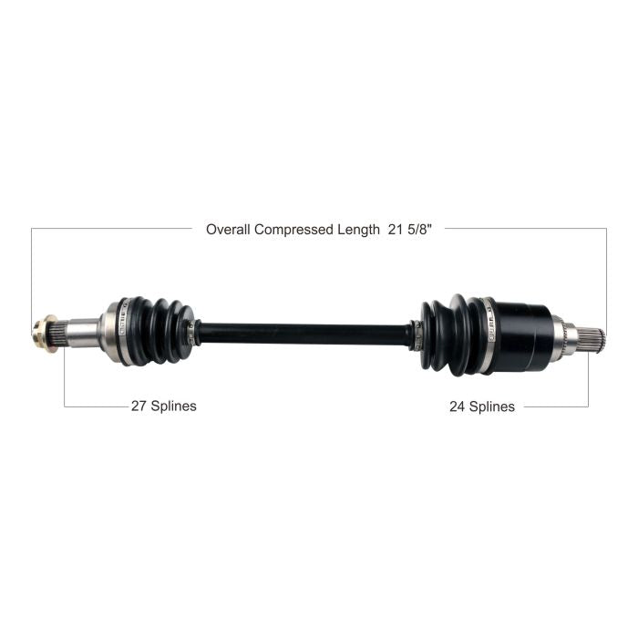 TYTANEUM OE Replacement Front Left CV Axle for Kymco - Part Number 813-0122