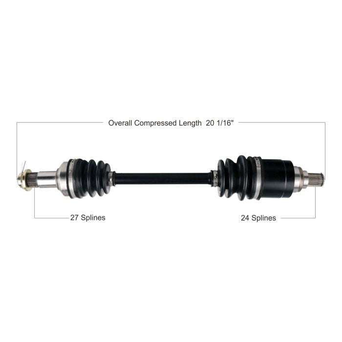 TYTANEUM OE Replacement Front Right CV Axle for Kymco - Part 813-0123