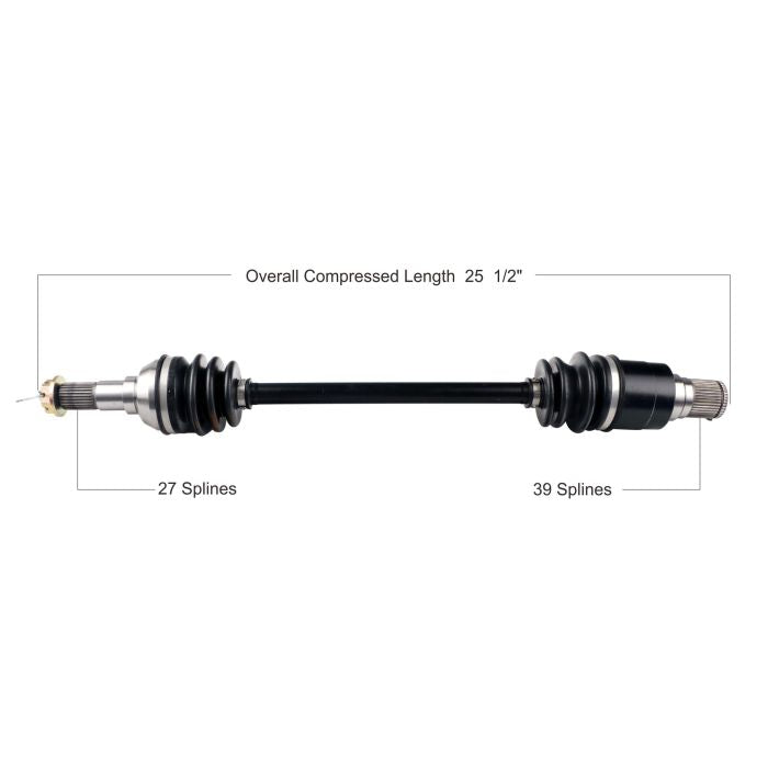 TYTANEUM OE Replacement CV Axle for Kymco Rear Left - Model 813-0125