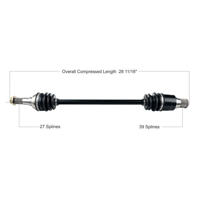 TYTANEUM OE Replacement CV Axle for Kymco Rear Right – Part 813-0126