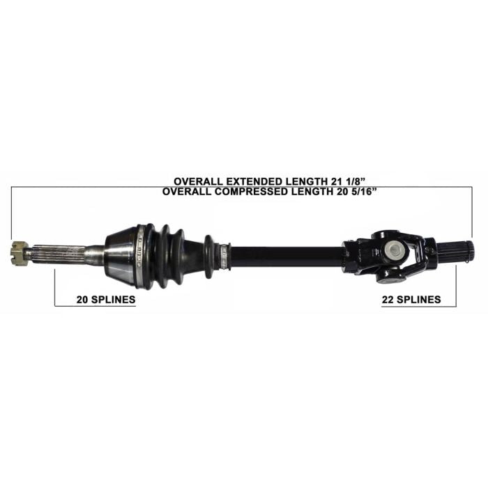 TYTANEUM OE Replacement CV Axle for Polaris Front Left and Right