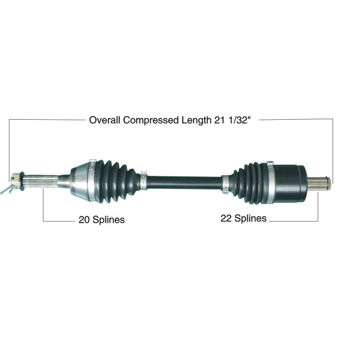 TYTANEUM OE Replacement CV Axle for Polaris Front Left & Right – Durable and Reliable