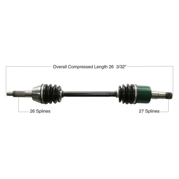 TYTANEUM OE Replacement CV Axle for Polaris Rear Right 813-0133