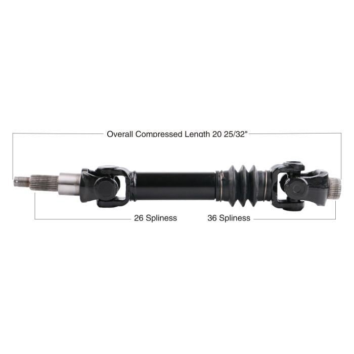 TYTANEUM OE Replacement CV Axle for Polaris Rear Left and Right - Part Number 813-0142