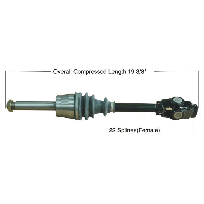 TYTANEUM OE Replacement CV Axle for Polaris Front Left and Right - Part 813-0144