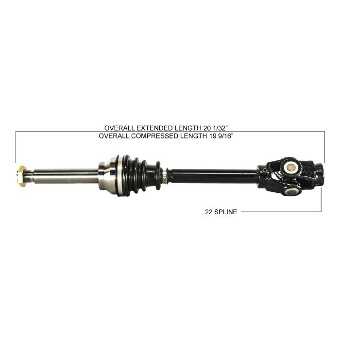 TYTANEUM OE Replacement CV Axle for Polaris Front Left and Right – Durable and Reliable