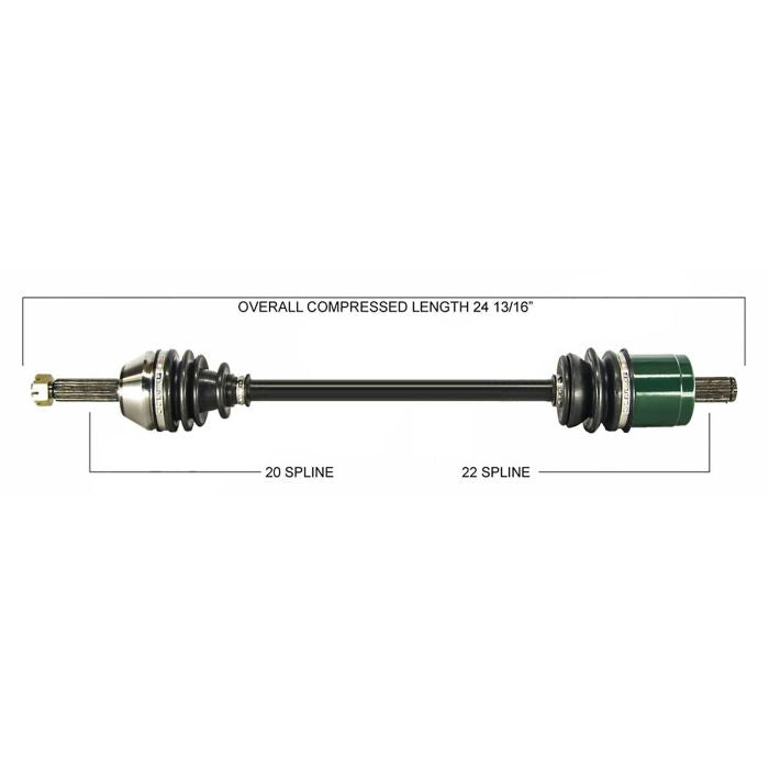 TYTANEUM 813-0149 OE Replacement Front CV Axle for Polaris