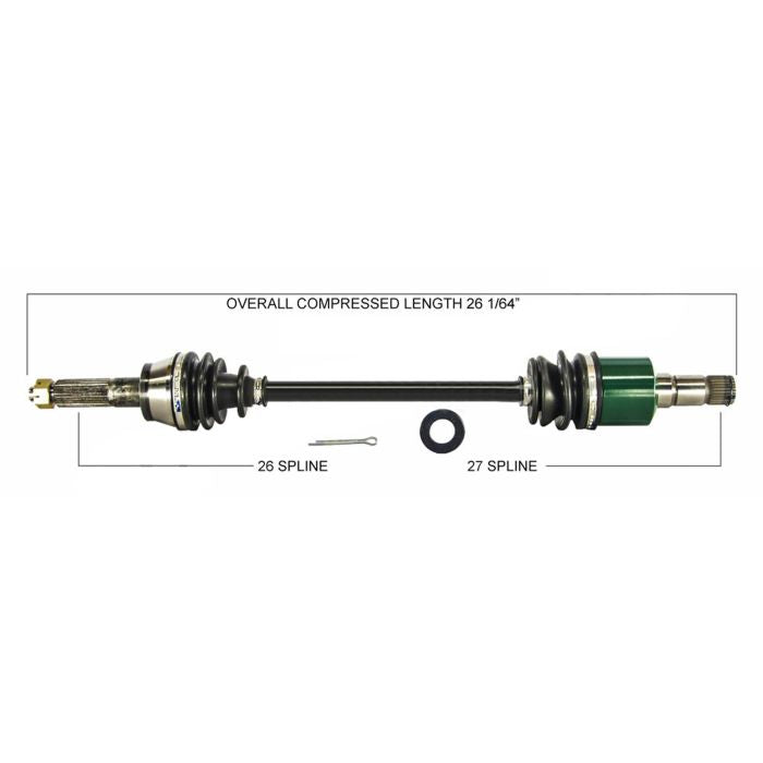 TYTANEUM OE Replacement CV Axle for Polaris Rear Right - Part #813-0154