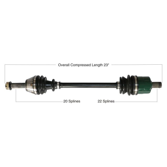 TYTANEUM OE Replacement CV Axle for Polaris Front Left and Right – Part 813-0157