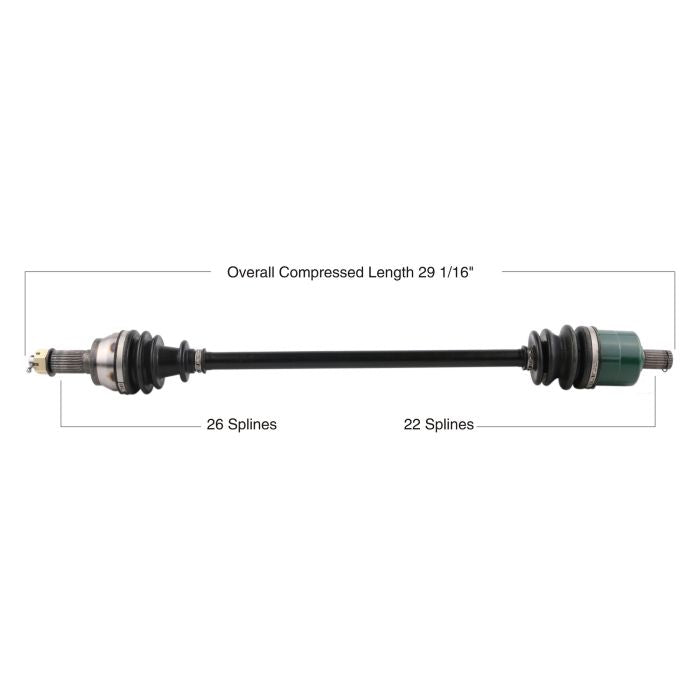 TYTANEUM OE Replacement CV Axle for Polaris Front Left and Right – Part Number 813-0158