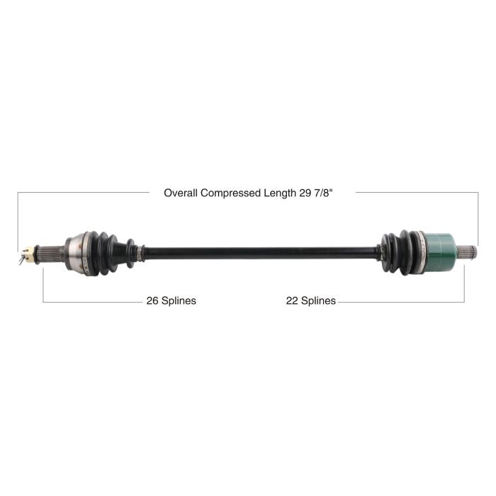 TYTANEUM OE Replacement CV Axle for Polaris Front Left and Right – Part Number 813-0162