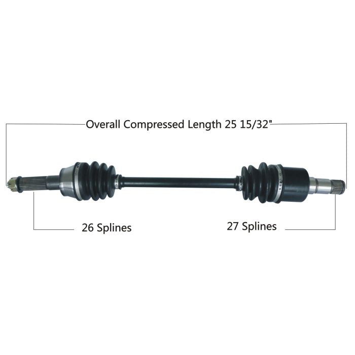 TYTANEUM OE Replacement CV Axle for Polaris Rear Right - Part Number 813-0172
