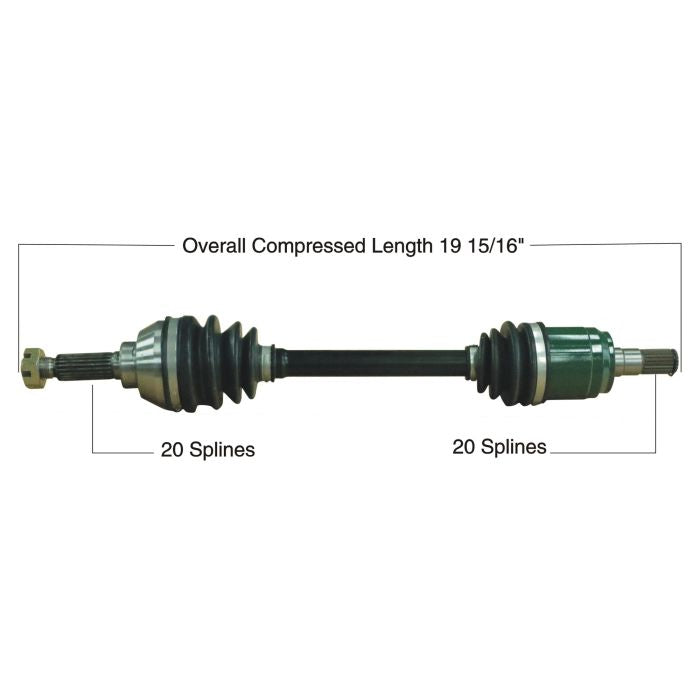 TYTANEUM OE Replacement CV Axle for Suzuki Front Left and Right – Durable Automotive Drive Shaft