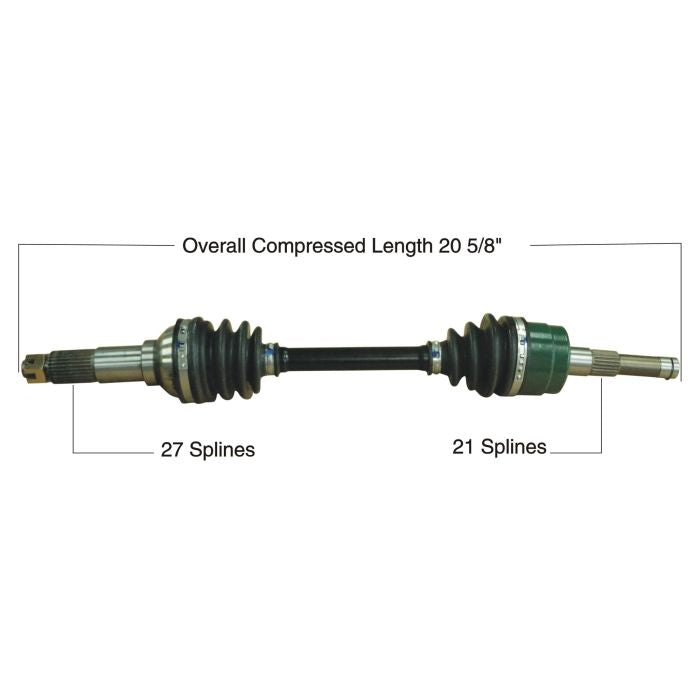 TYTANEUM OE Replacement Front Left CV Axle for Yamaha - Part 813-0197