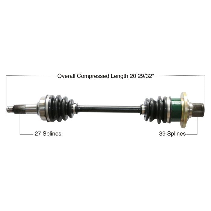 TYTANEUM OE Replacement CV Axle for Yamaha Rear Left - Part 813-0199