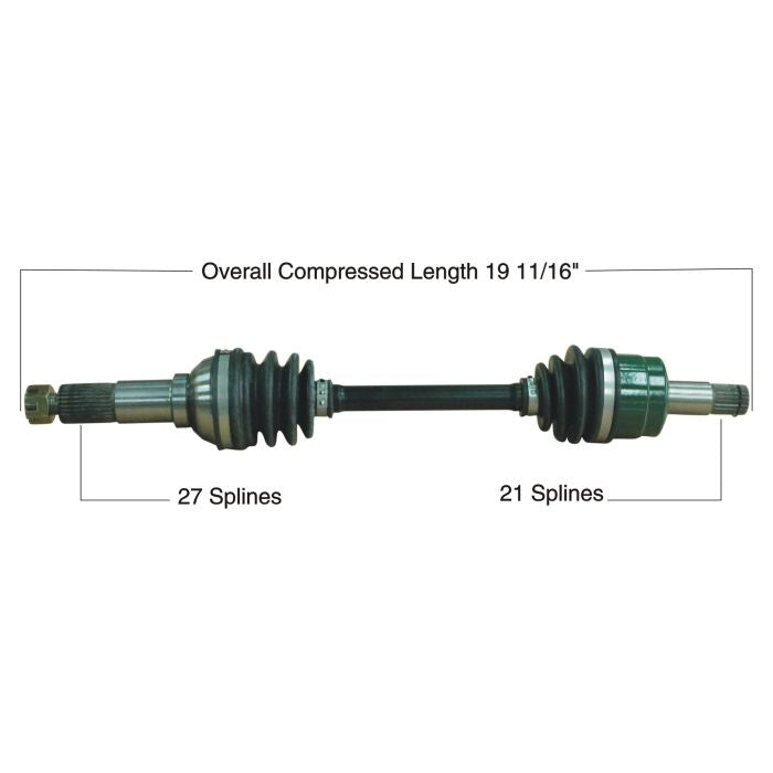 TYTANEUM OE Replacement CV Axle for Yamaha Front Left and Right - Part Number 813-0203