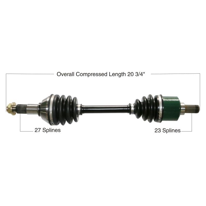 TYTANEUM OE Replacement CV Axle for Yamaha Rear Left / Right – Model 813-0205