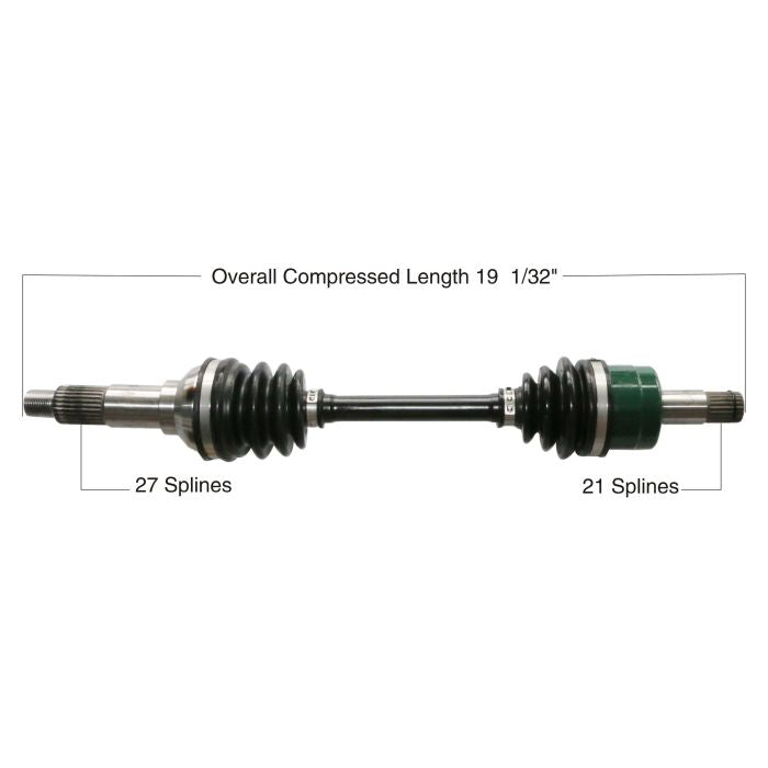 TYTANEUM OE Replacement Front Left CV Axle for Yamaha – Part Number 813-0208
