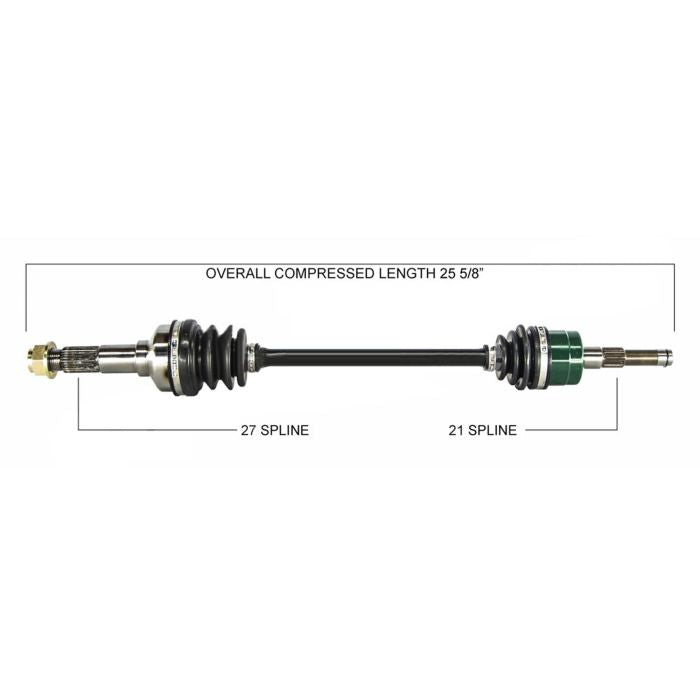 TYTANEUM OE Replacement Front Right CV Axle for Yamaha - Part 813-0209
