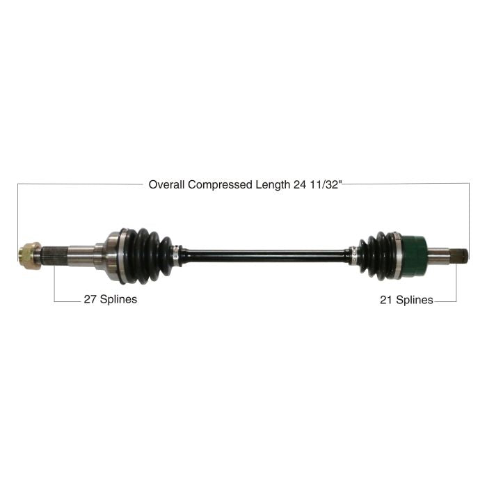 TYTANEUM OE Replacement CV Axle for Yamaha Front Left and Right - Part 813-0212